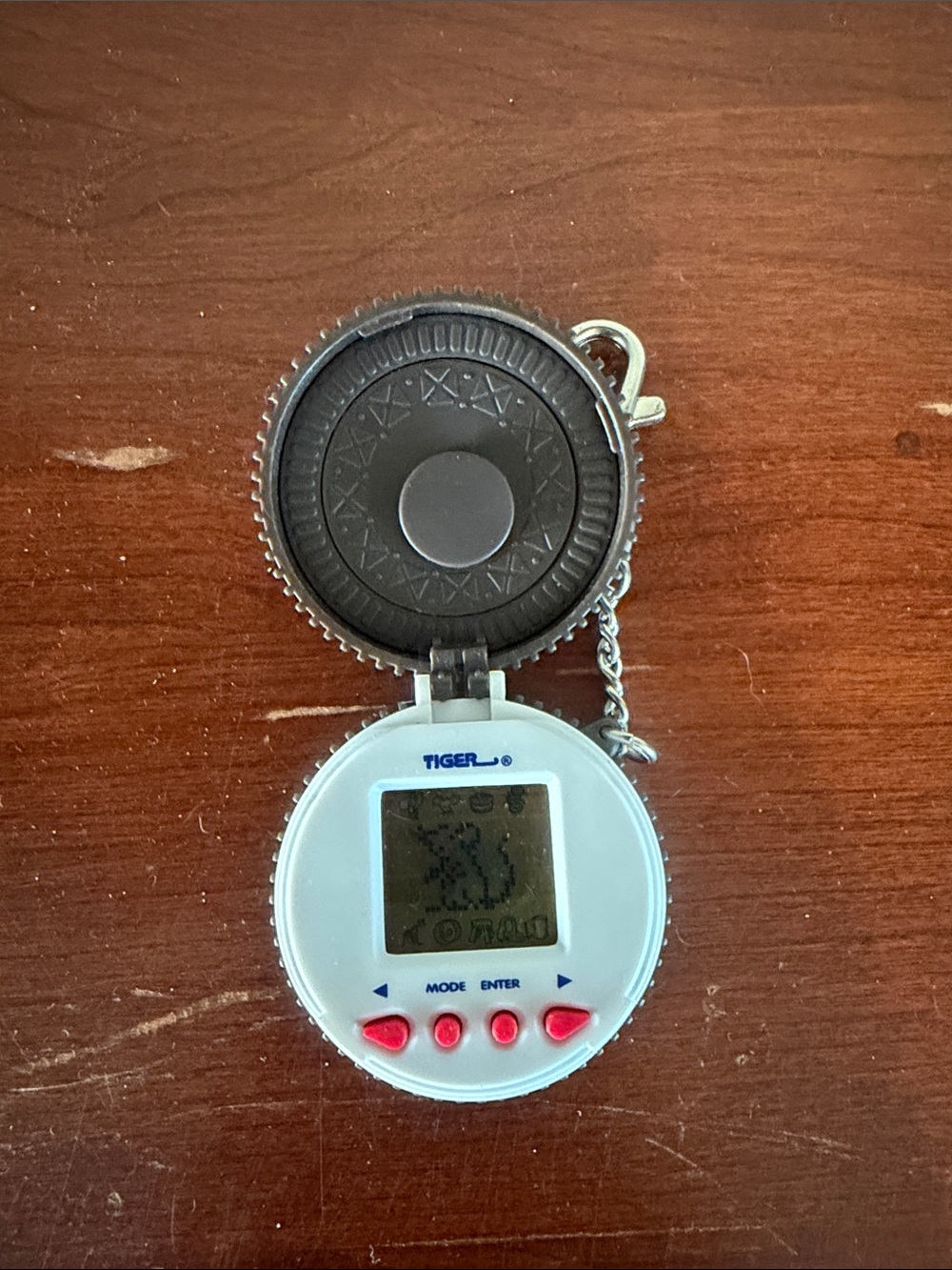 Giga Pets Oreo Mouse Tiger Electronics Virtual Tamagotchi Nano 1998 Rare WORKS